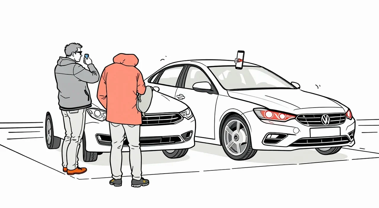 Zelená karta a kľúče od osobného automobilu položené na stole
