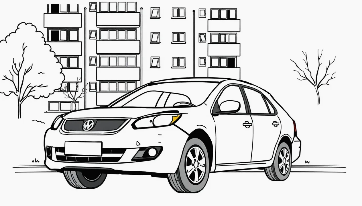 Detail poškodeného elektrického akumulátora a podvozka vozidla v autoservise