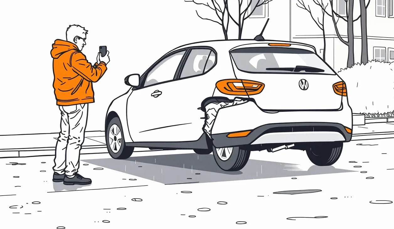 Pohľad na motorový priestor vozidla a mechanika pri oprave v servise