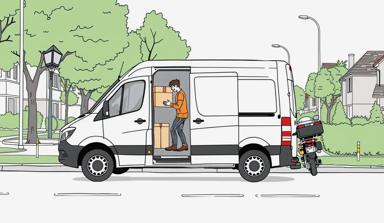 Pohľad na motorový priestor a technické detaily osobného vozidla