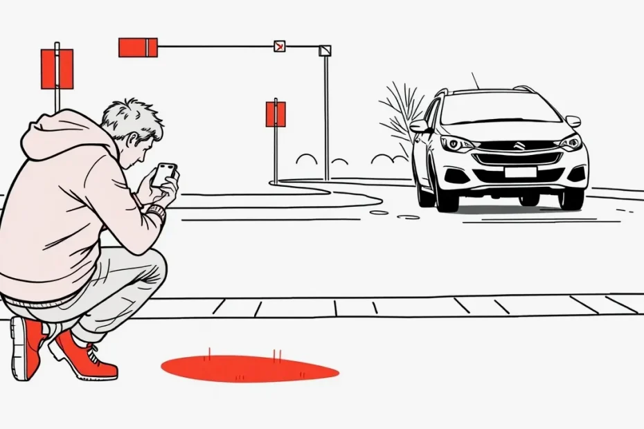 Vodiči vypĺňajú európsku správu o nehode na kapote poškodeného automobilu