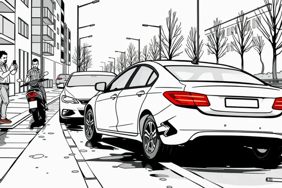 Podpísanie kúpnej zmluvy na ojazdené auto medzi dvoma mladými ľuďmi