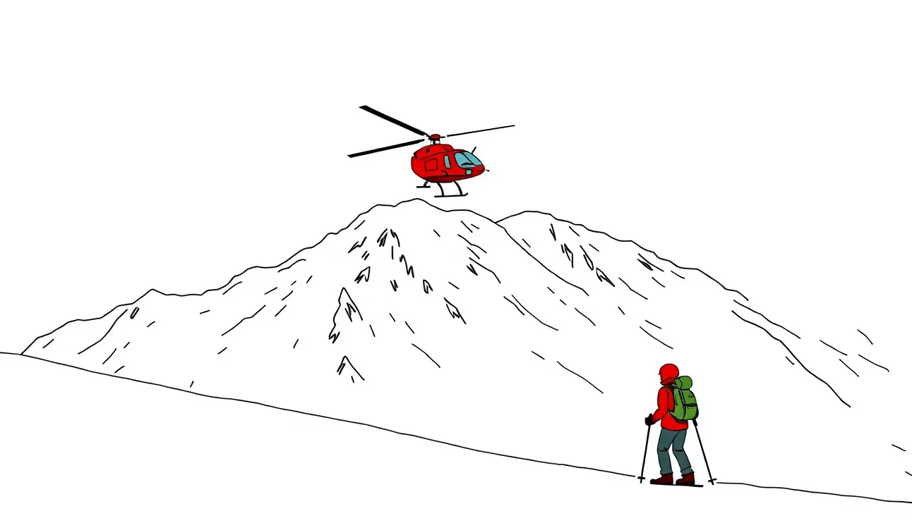 Mladý snowboardista v prilbe kontroluje mobilnú aplikáciu a poistné podmienky pred jazdou