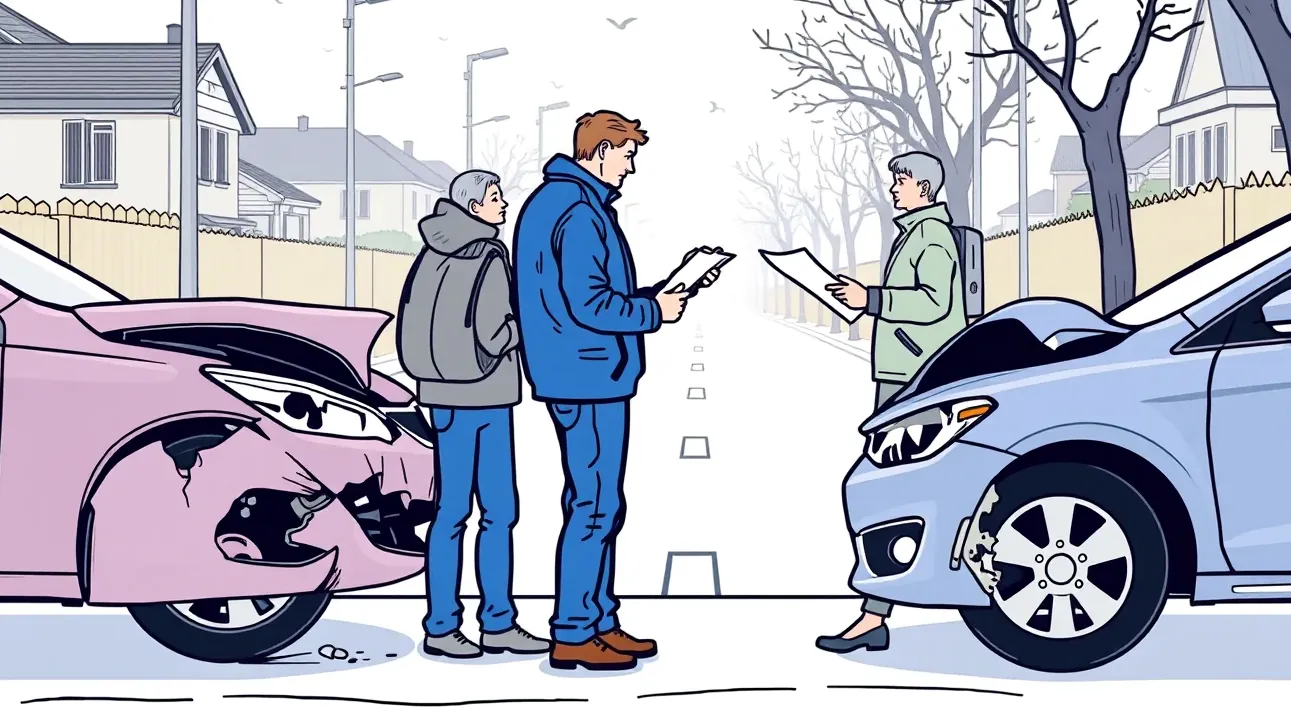 Odovzdávanie kľúčov od skontrolovaného auta technikovi autopožičovne
