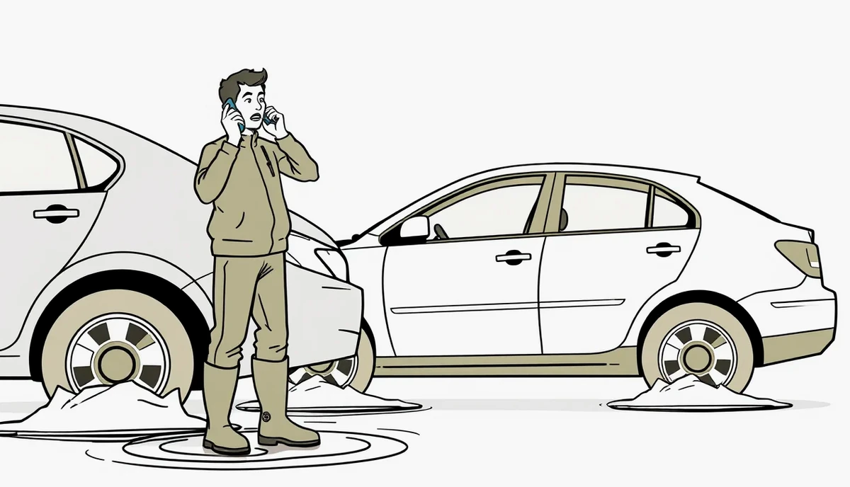 Likvidátor poistnej udalosti kontroluje zatopený interiér a motorový priestor vozidla
