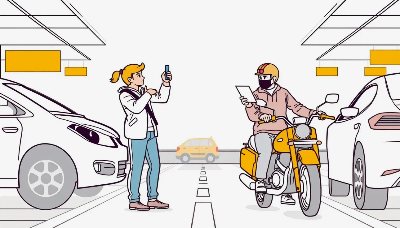 Podzemné garáže bytového domu s parkovacími miestami pre osobné automobily