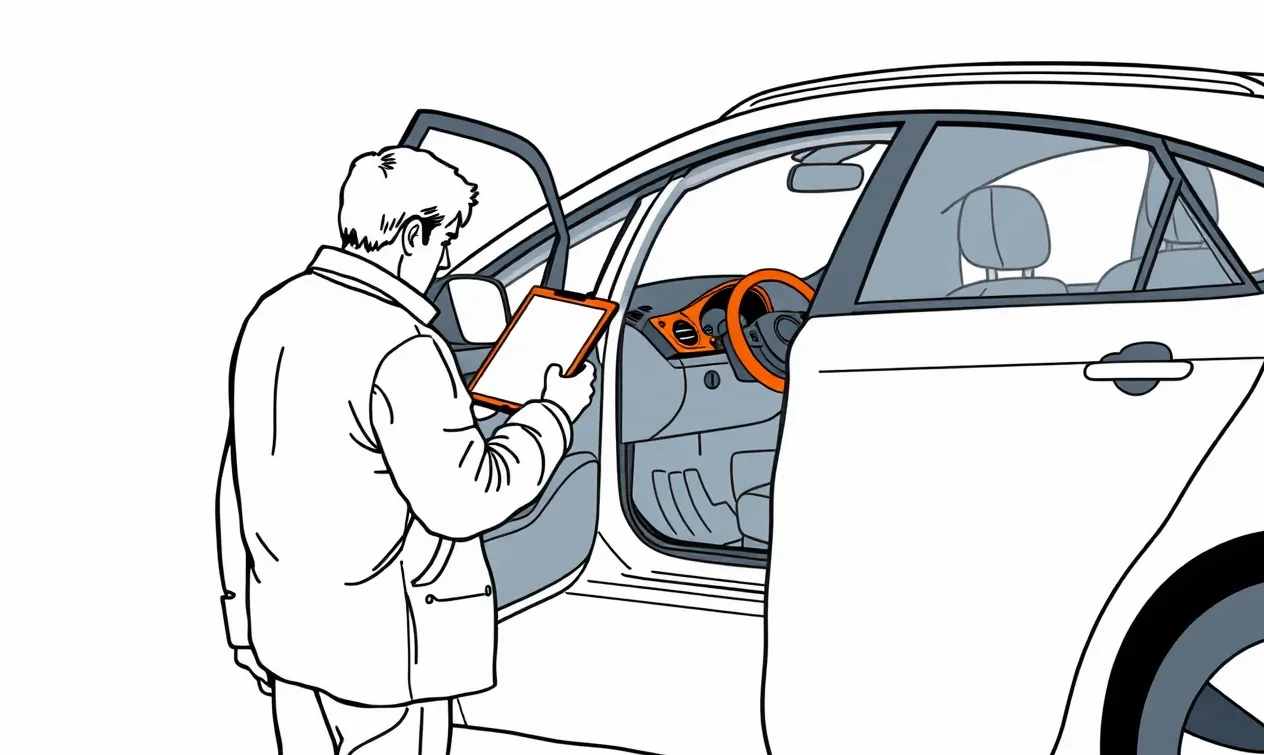Displej smartfónu zobrazujúci mapu s GPS trasovaním polohy zaparkovaného vozidla