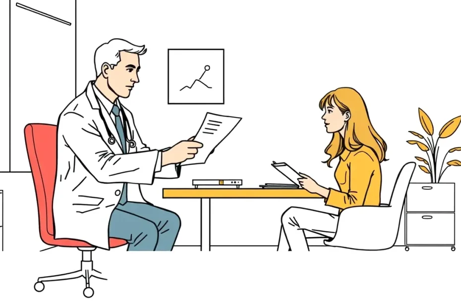 Snúbenci na pláži pri západe slnka kontrolujú cestovné doklady a zmluvy