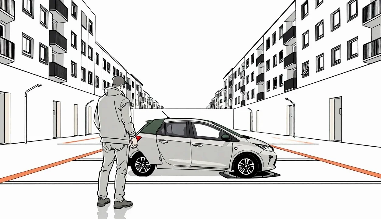 Pohľad na motorový priestor vozidla s poškodenou elektroinštaláciou od hlodavcov