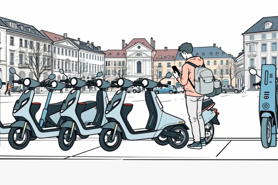 Detailný pohľad na digitálny displej elektrickej kolobežky zobrazujúci rýchlosť na cyklotrase